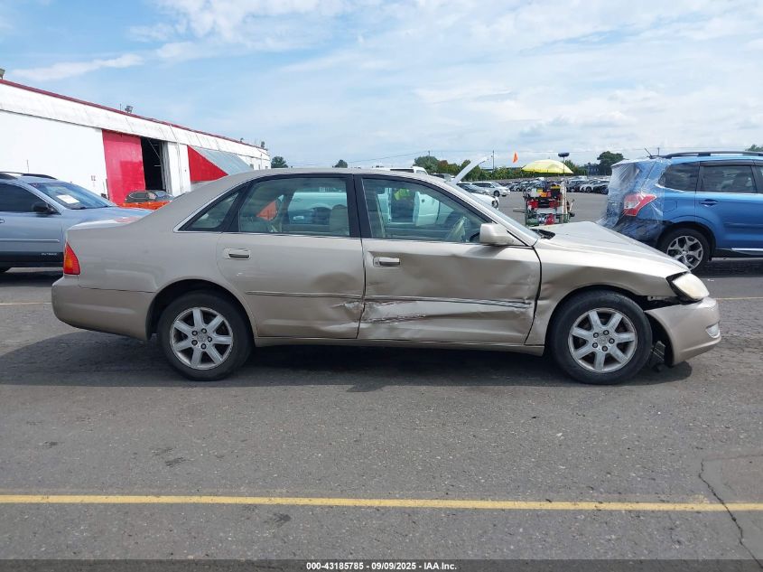 2000 Toyota Avalon Xls VIN: 4T1BF28B3YU050397 Lot: 43185785