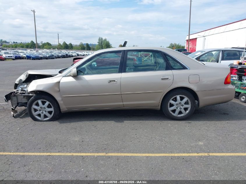 2000 Toyota Avalon Xls VIN: 4T1BF28B3YU050397 Lot: 43185785