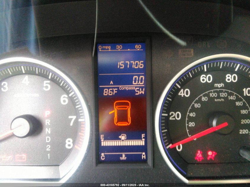 2010 Honda Cr-V Ex-L VIN: JHLRE3H70AC011501 Lot: 43185792