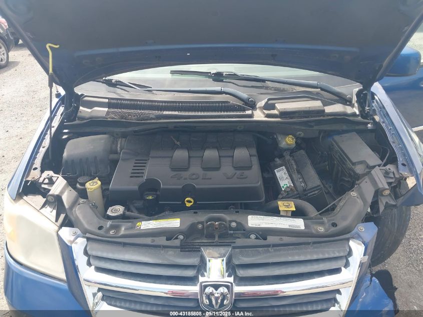 2010 Dodge Grand Caravan Crew VIN: 2D4RN6DX8AR488465 Lot: 43185808