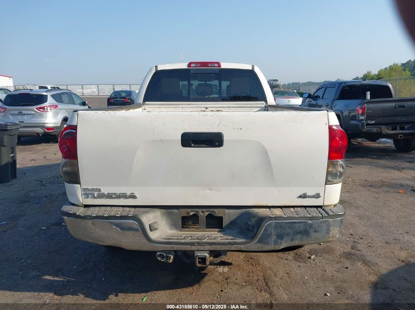 2007 Toyota Tundra Sr5 4.7L V8 VIN: 5TFBT54177X008291 Lot: 43185810