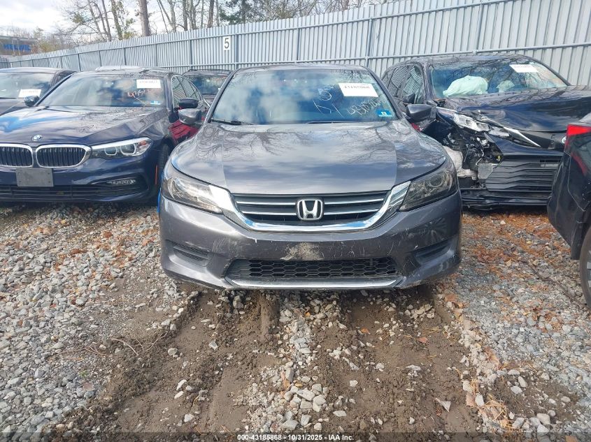 2013 Honda Accord Lx VIN: 1HGCR2F34DA122734 Lot: 43185868