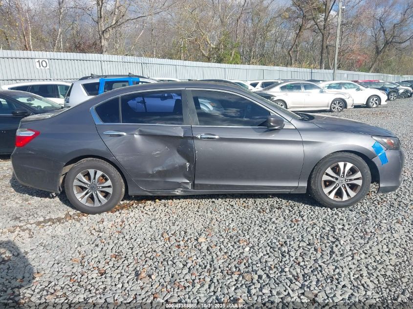 2013 Honda Accord Lx VIN: 1HGCR2F34DA122734 Lot: 43185868