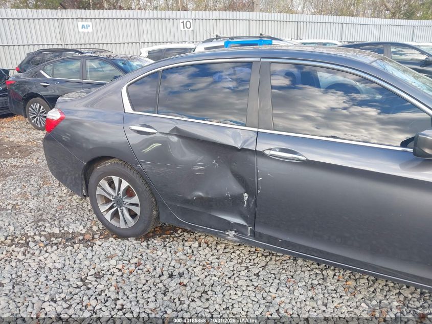 2013 Honda Accord Lx VIN: 1HGCR2F34DA122734 Lot: 43185868