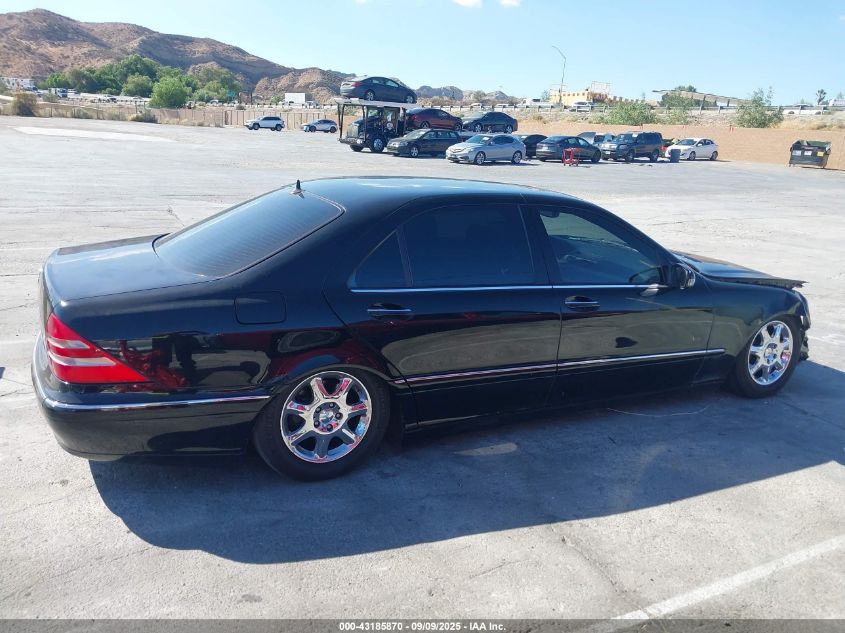 2000 Mercedes-Benz S 430 VIN: WDBNG70J2YA089576 Lot: 43185870