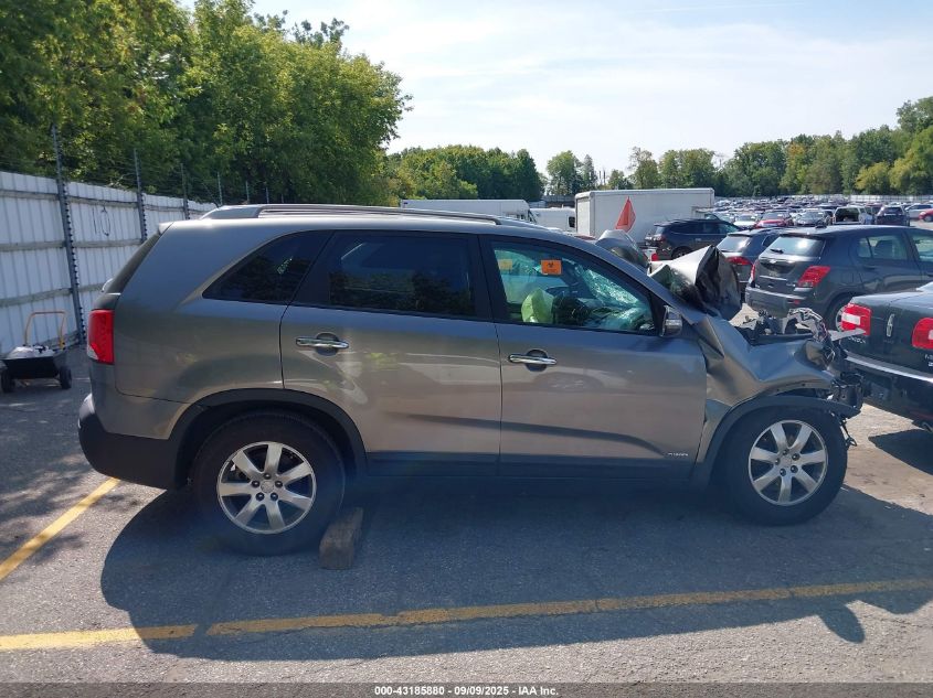 2011 Kia Sorento Lx VIN: 5XYKTCA11BG140760 Lot: 43185880