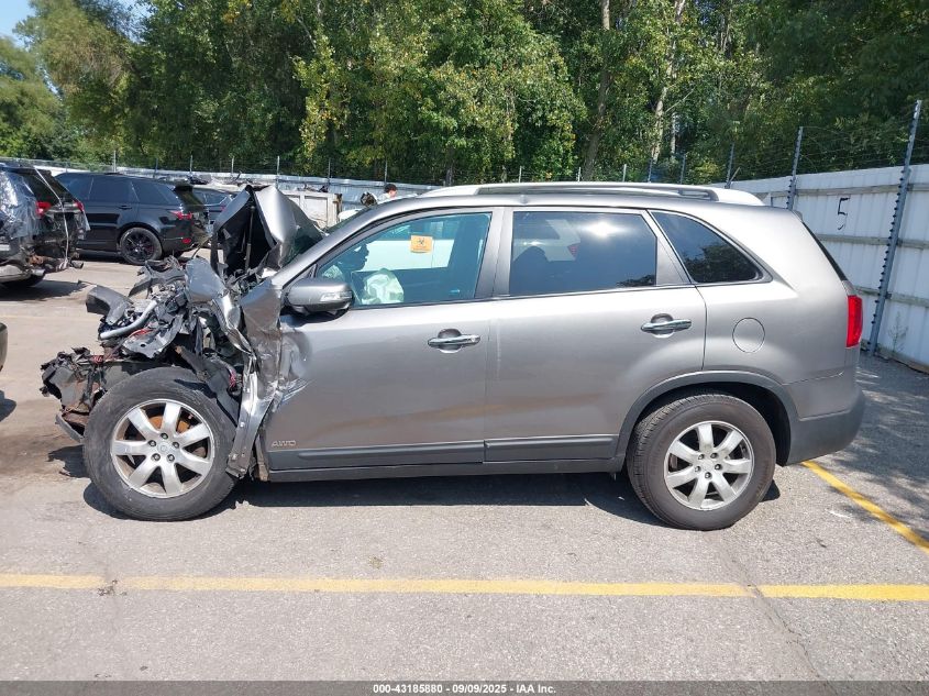 2011 Kia Sorento Lx VIN: 5XYKTCA11BG140760 Lot: 43185880