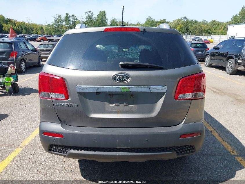 2011 Kia Sorento Lx VIN: 5XYKTCA11BG140760 Lot: 43185880