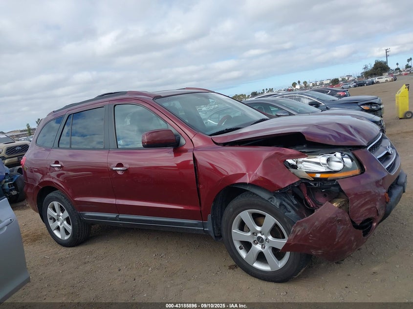 2009 Hyundai Santa Fe Limited VIN: 5NMSH13E99H245472 Lot: 43185896