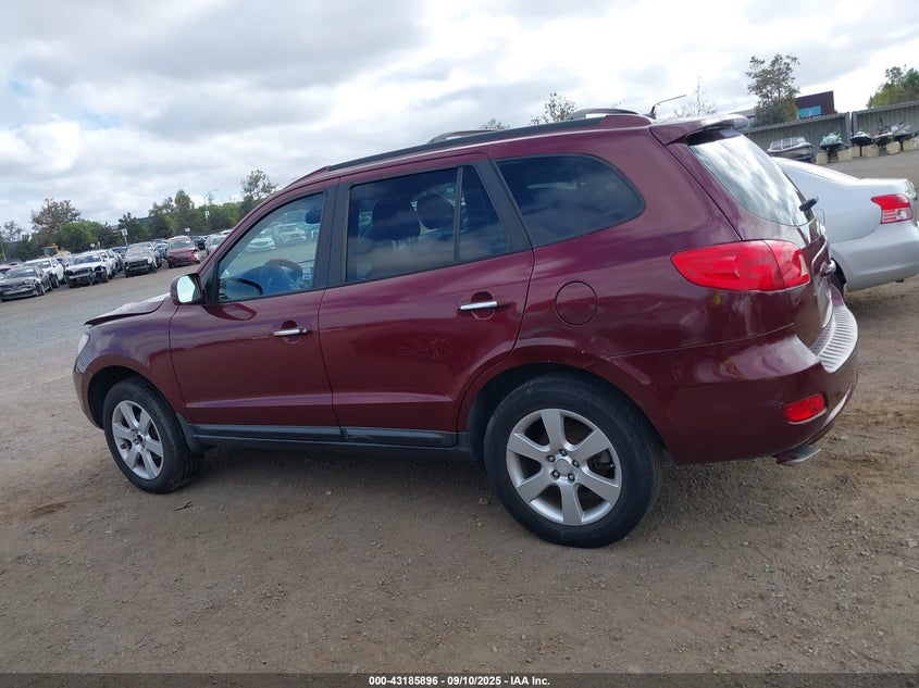 2009 Hyundai Santa Fe Limited VIN: 5NMSH13E99H245472 Lot: 43185896
