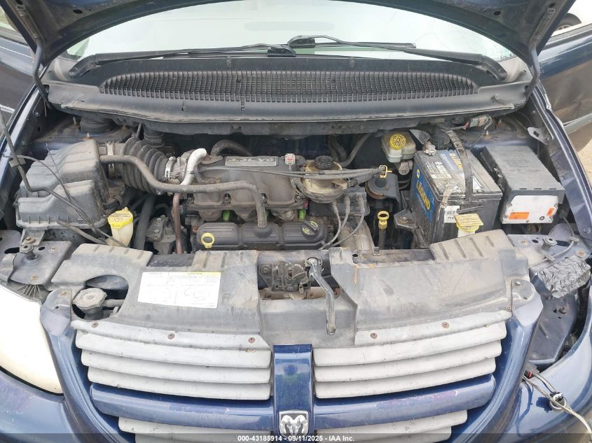 2006 Dodge Caravan Sxt VIN: 1D4GP45R06B631615 Lot: 43185914