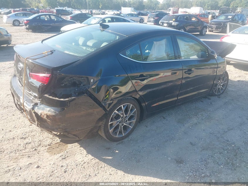 2019 HYUNDAI ELANTRA LIMITED KMHD84LF4KU785891