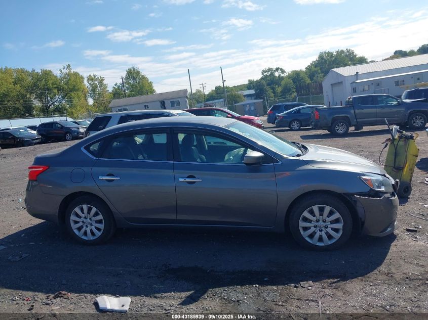 2017 Nissan Sentra Sv VIN: 3N1AB7APXHL713301 Lot: 43185939
