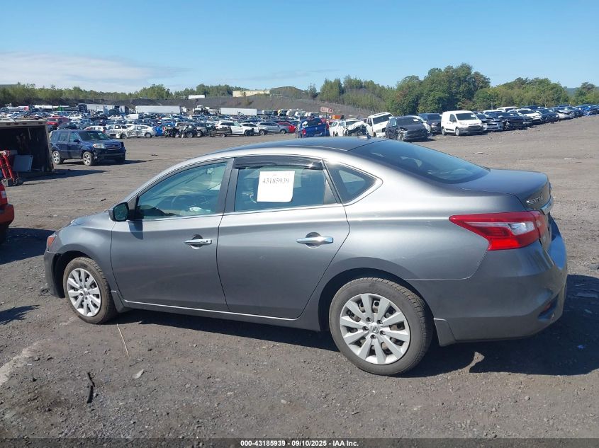 2017 Nissan Sentra Sv VIN: 3N1AB7APXHL713301 Lot: 43185939