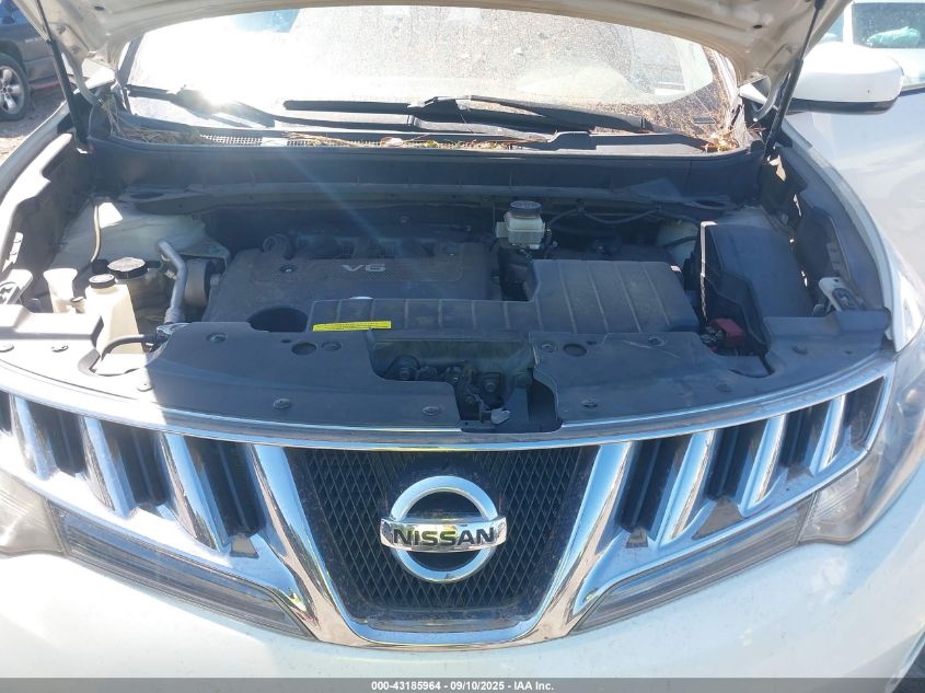 2010 Nissan Murano S VIN: JN8AZ1MU9AW015953 Lot: 43185964