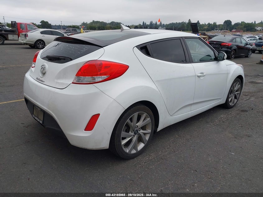 2016 HYUNDAI VELOSTER - KMHTC6AD4GU286748