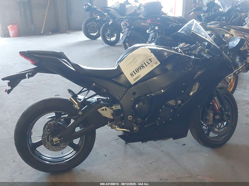 2025 Kawasaki Zx1002 L VIN: JKBZXVL11SA019177 Lot: 43186018