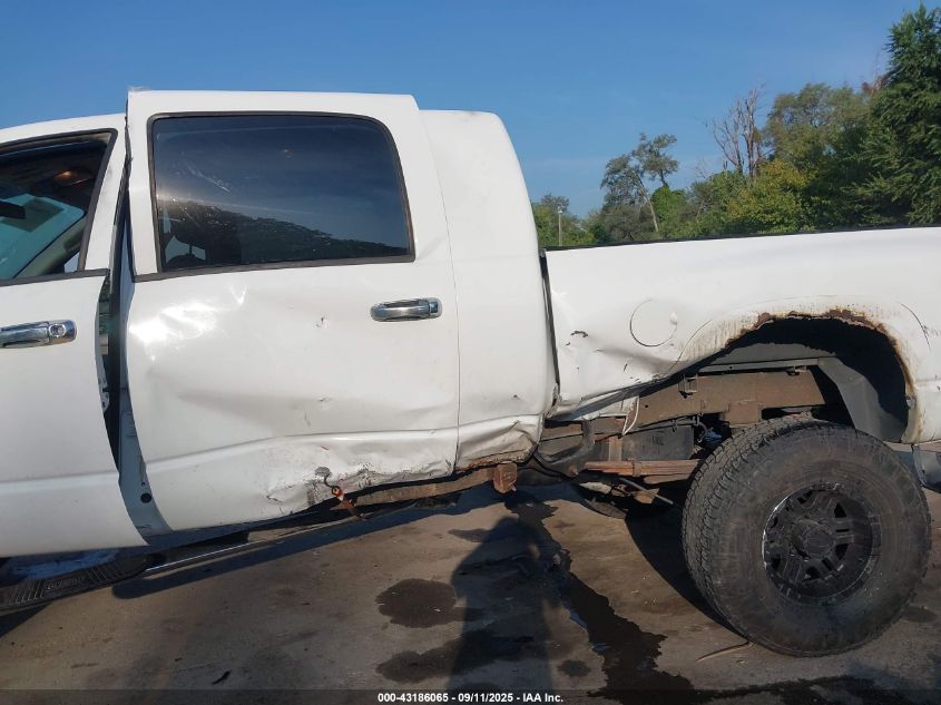 2009 Dodge Ram 2500 Sxt/Slt VIN: 3D7KS29L49G550943 Lot: 43186065