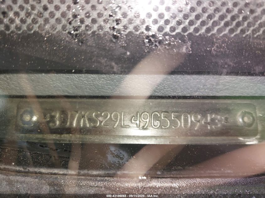 2009 Dodge Ram 2500 Sxt/Slt VIN: 3D7KS29L49G550943 Lot: 43186065