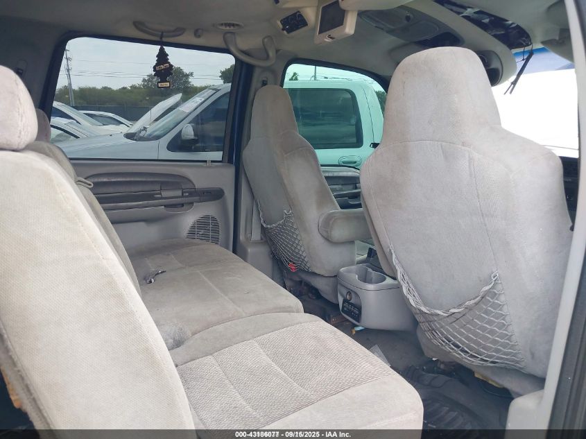 2004 Ford Excursion Xls/Xlt VIN: 1FMNU41LX4ED00269 Lot: 43186077