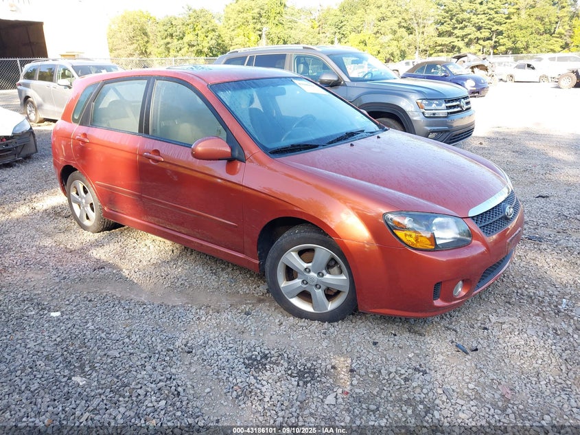 KIA SPECTRA 2009. Lot# 43186101. VIN KNAFE241295024470. Photo 1