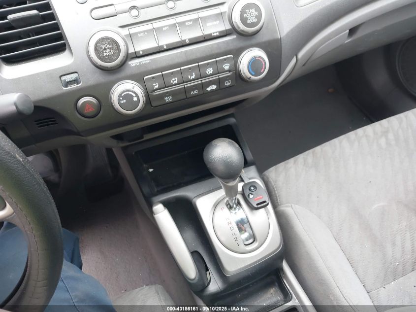 2009 Honda Civic Lx VIN: 2HGFG12689H508837 Lot: 43186161