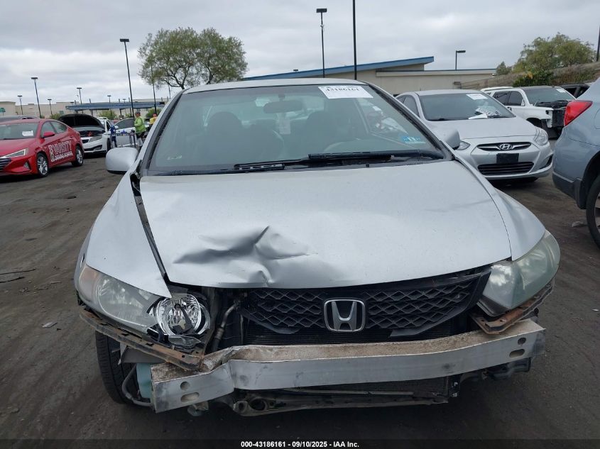 2009 Honda Civic Lx VIN: 2HGFG12689H508837 Lot: 43186161