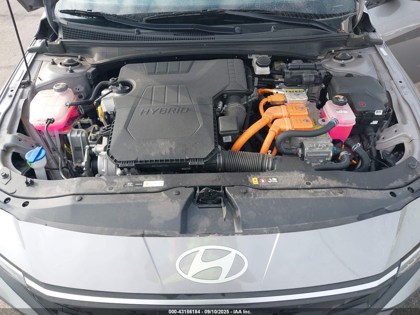 2024 HYUNDAI ELANTRA HYBRID BLUE - KMHLM4DJ1RU113534