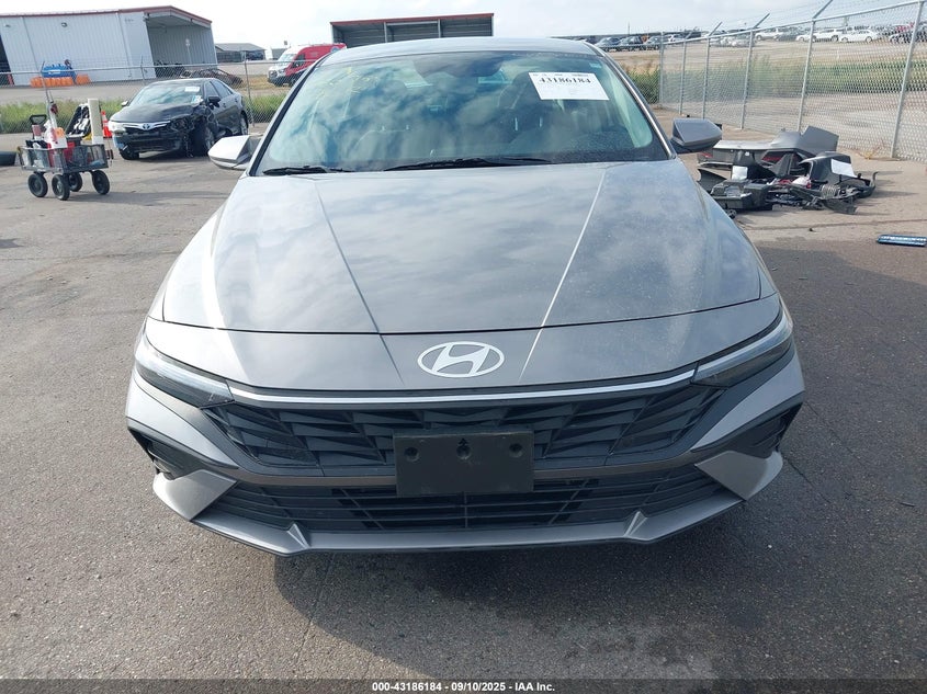 2024 HYUNDAI ELANTRA HYBRID BLUE - KMHLM4DJ1RU113534
