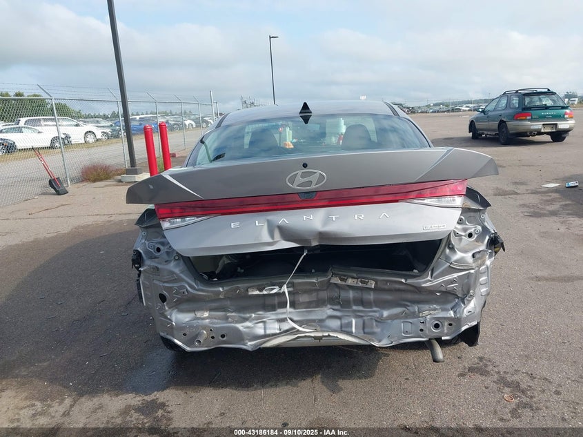 2024 HYUNDAI ELANTRA HYBRID BLUE - KMHLM4DJ1RU113534