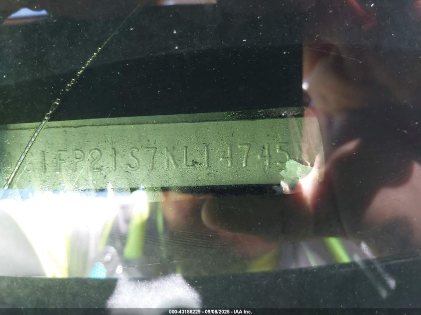 1989 Chevrolet Camaro VIN: 1G1FP21S7KL147458 Lot: 43186229