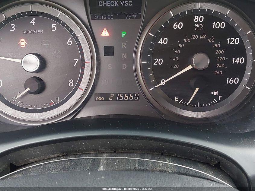 2008 Lexus Es 350 VIN: JTHBJ46G282191503 Lot: 43186242