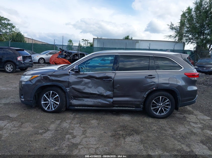 2017 TOYOTA HIGHLANDER XLE - 5TDJZRFH9HS407089