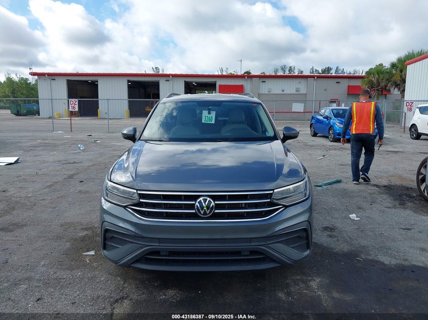 2022 VOLKSWAGEN TIGUAN 2.0T S - 3VV1B7AX6NM052452