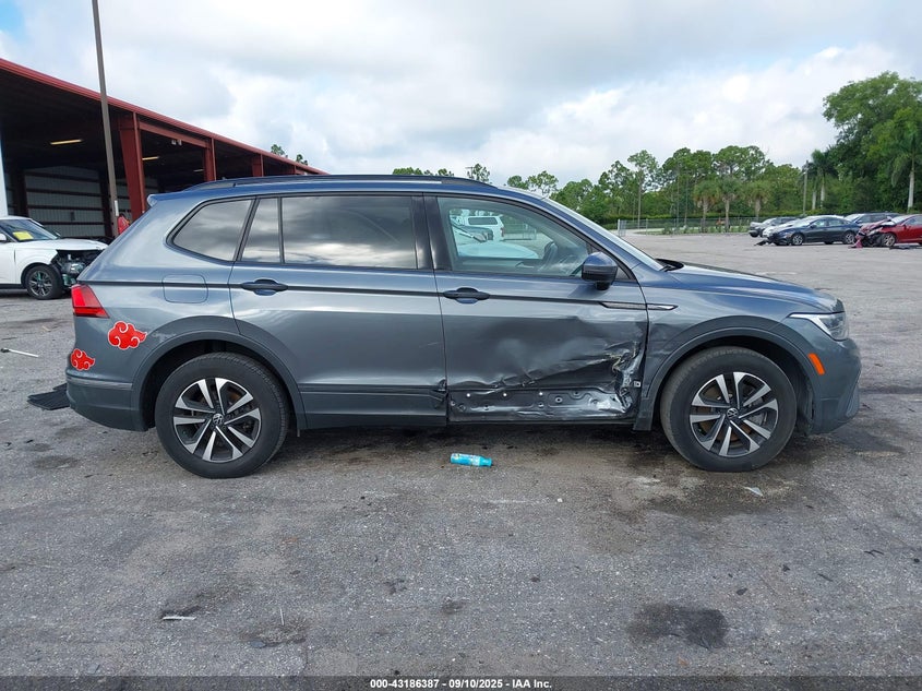 2022 VOLKSWAGEN TIGUAN 2.0T S - 3VV1B7AX6NM052452