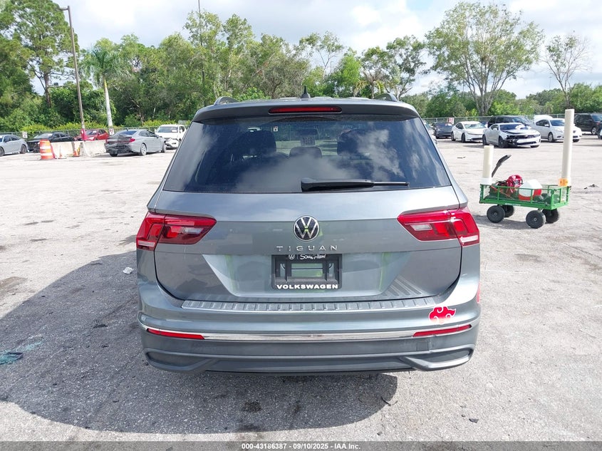 2022 VOLKSWAGEN TIGUAN 2.0T S - 3VV1B7AX6NM052452