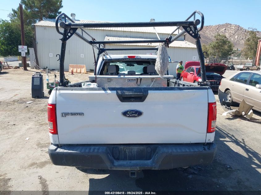 2016 Ford F-150 Xl VIN: 1FTFX1CG4GKE31766 Lot: 43186418