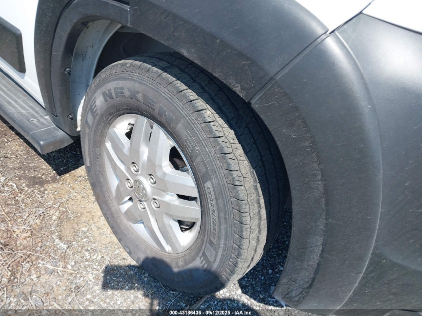 2021 Ram Promaster 3500 Window Van High Roof 159 Wb Ext VIN: 3C6MRVUG5ME557552 Lot: 43186436