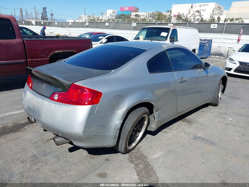 2003 Infiniti G35 VIN: JNKCV54E43M219525 Lot: 43186520