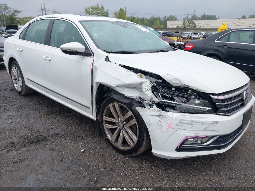 2017 Volkswagen Passat 1.8T Sel Premium VIN: 1VWCT7A39HC074398 Lot: 43186527