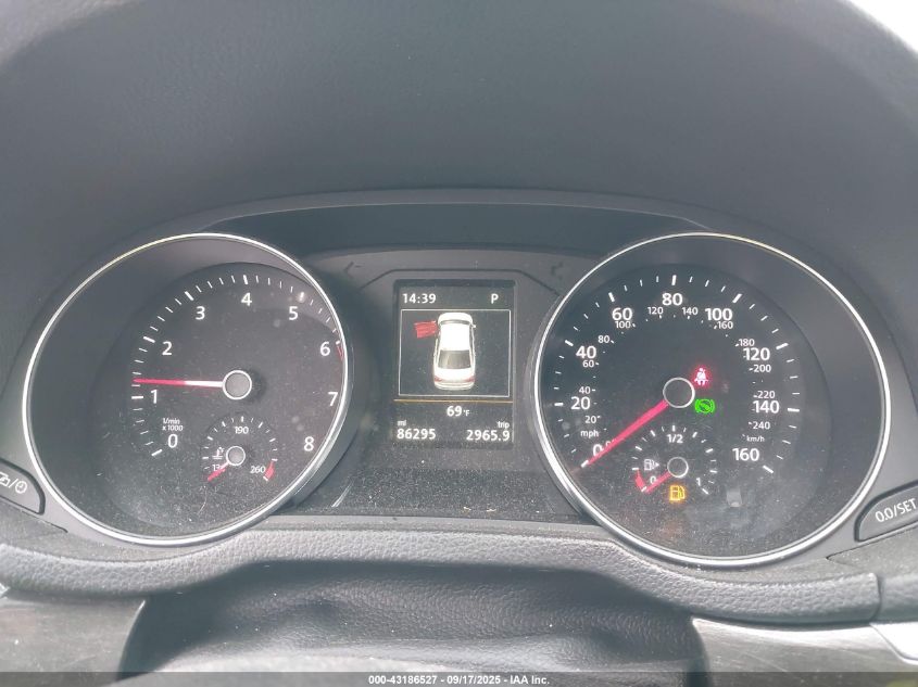 2017 Volkswagen Passat 1.8T Sel Premium VIN: 1VWCT7A39HC074398 Lot: 43186527