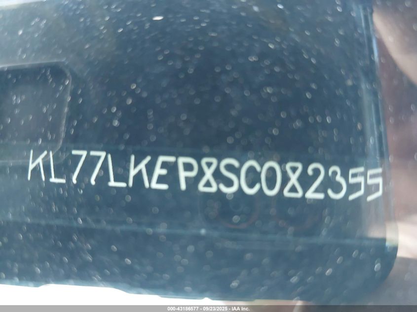 2025 Chevrolet Trax Fwd Activ VIN: KL77LKEP8SC082355 Lot: 43186577