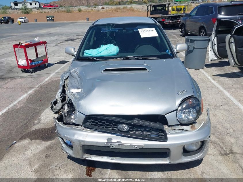 2002 Subaru Impreza Wrx VIN: JF1GD296X2G523676 Lot: 43186590