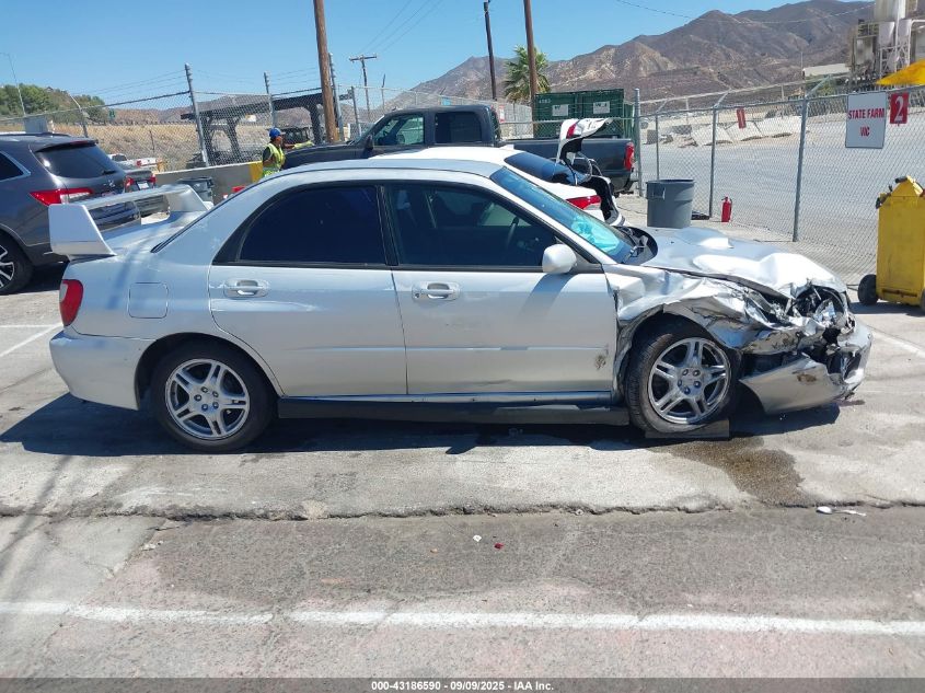 2002 Subaru Impreza Wrx VIN: JF1GD296X2G523676 Lot: 43186590