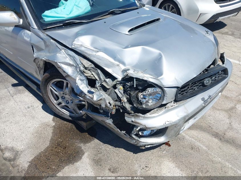 2002 Subaru Impreza Wrx VIN: JF1GD296X2G523676 Lot: 43186590