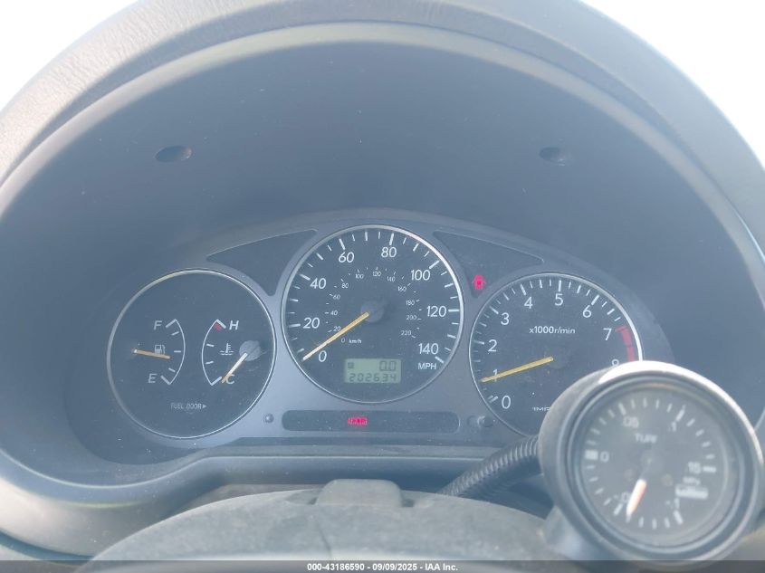 2002 Subaru Impreza Wrx VIN: JF1GD296X2G523676 Lot: 43186590