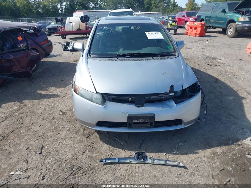 2008 Honda Civic Ex VIN: 2HGFA16818H357139 Lot: 43186612