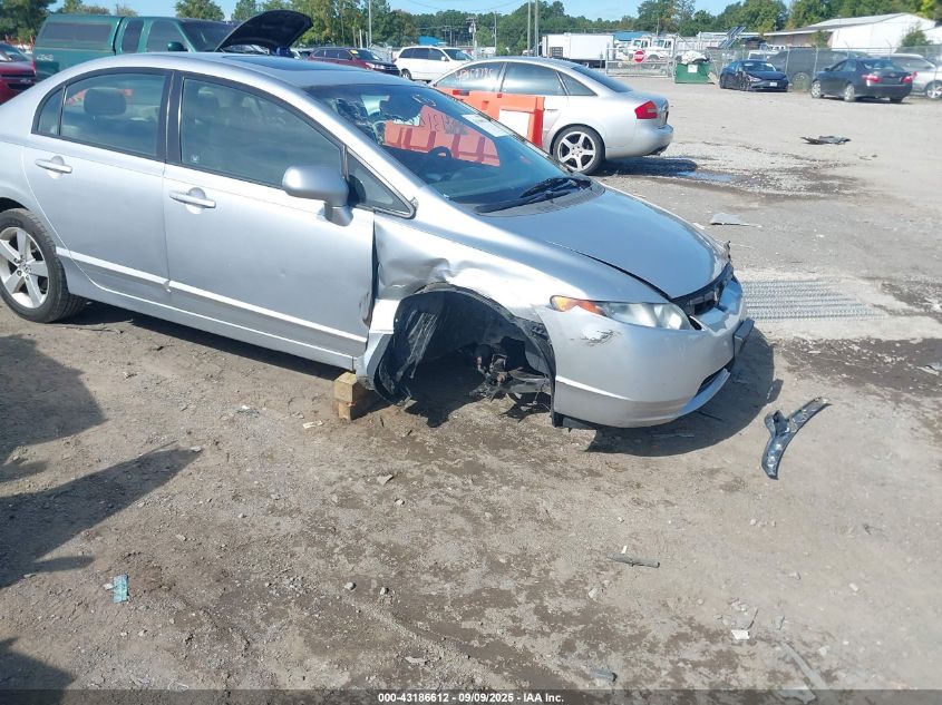 2008 Honda Civic Ex VIN: 2HGFA16818H357139 Lot: 43186612