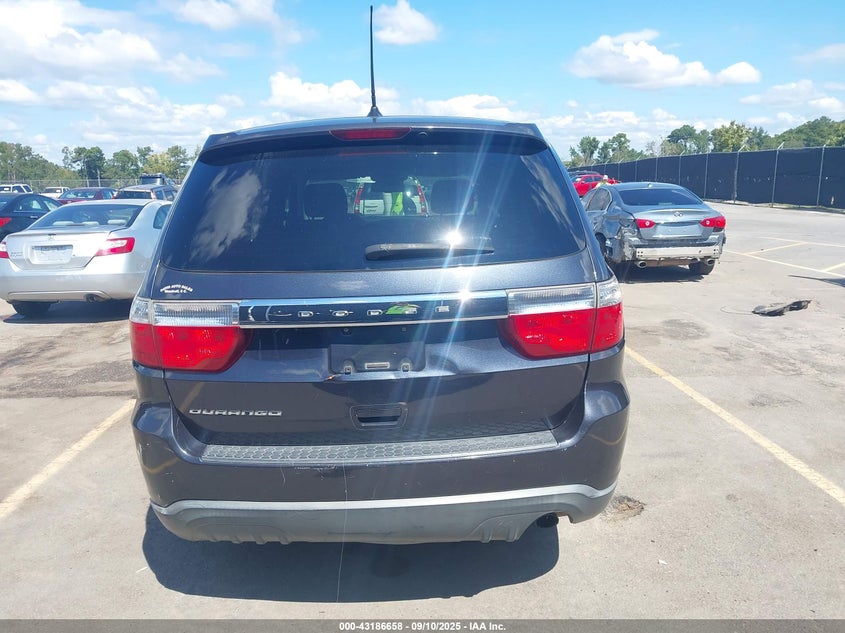 2013 DODGE DURANGO SXT - 1C4RDHAG5DC683310