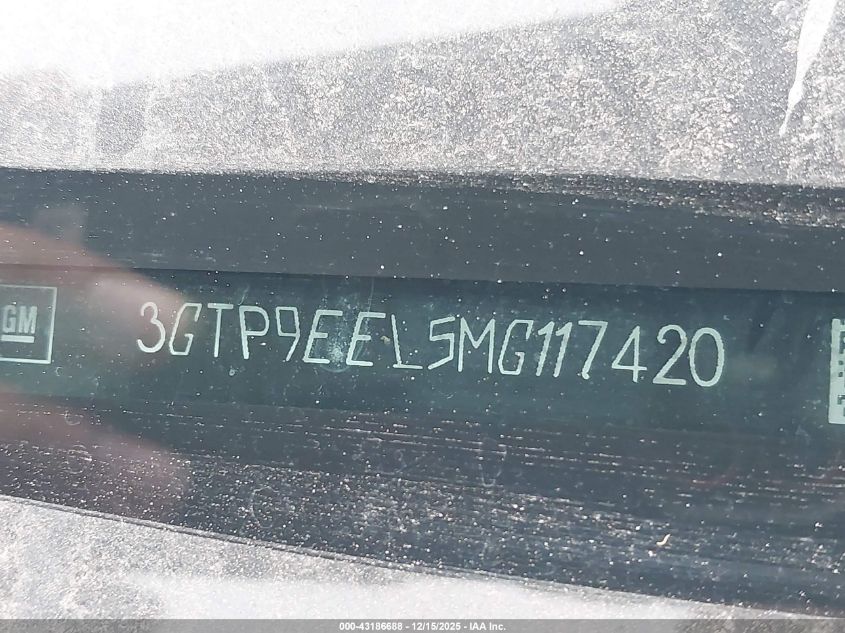 2021 GMC Sierra 1500 4Wd Short Box At4 VIN: 3GTP9EEL5MG117420 Lot: 43186688